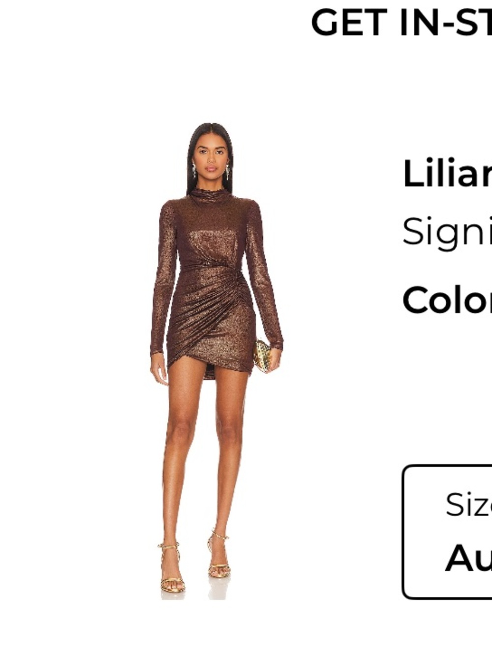 Revolve mini dress